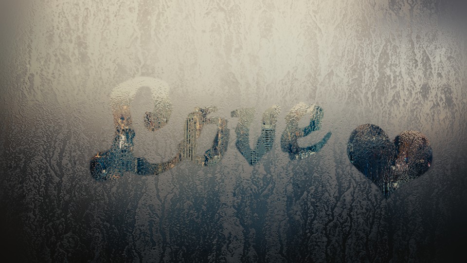 Fog on Glass with Text preview image 1
